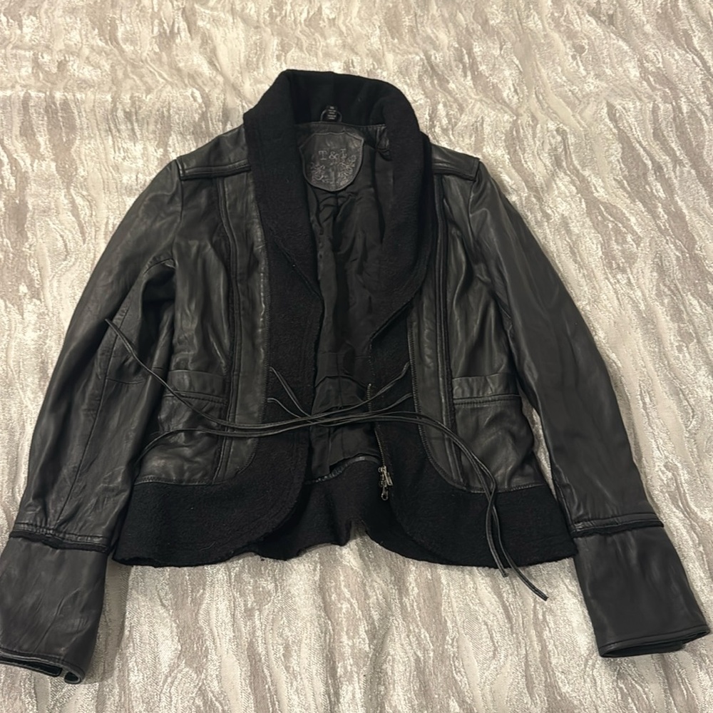 Genuine leather jacket